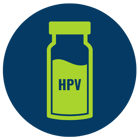 HPV vaccine vial