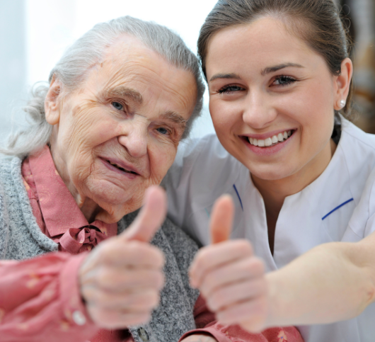 nursing home_thumbs up_square